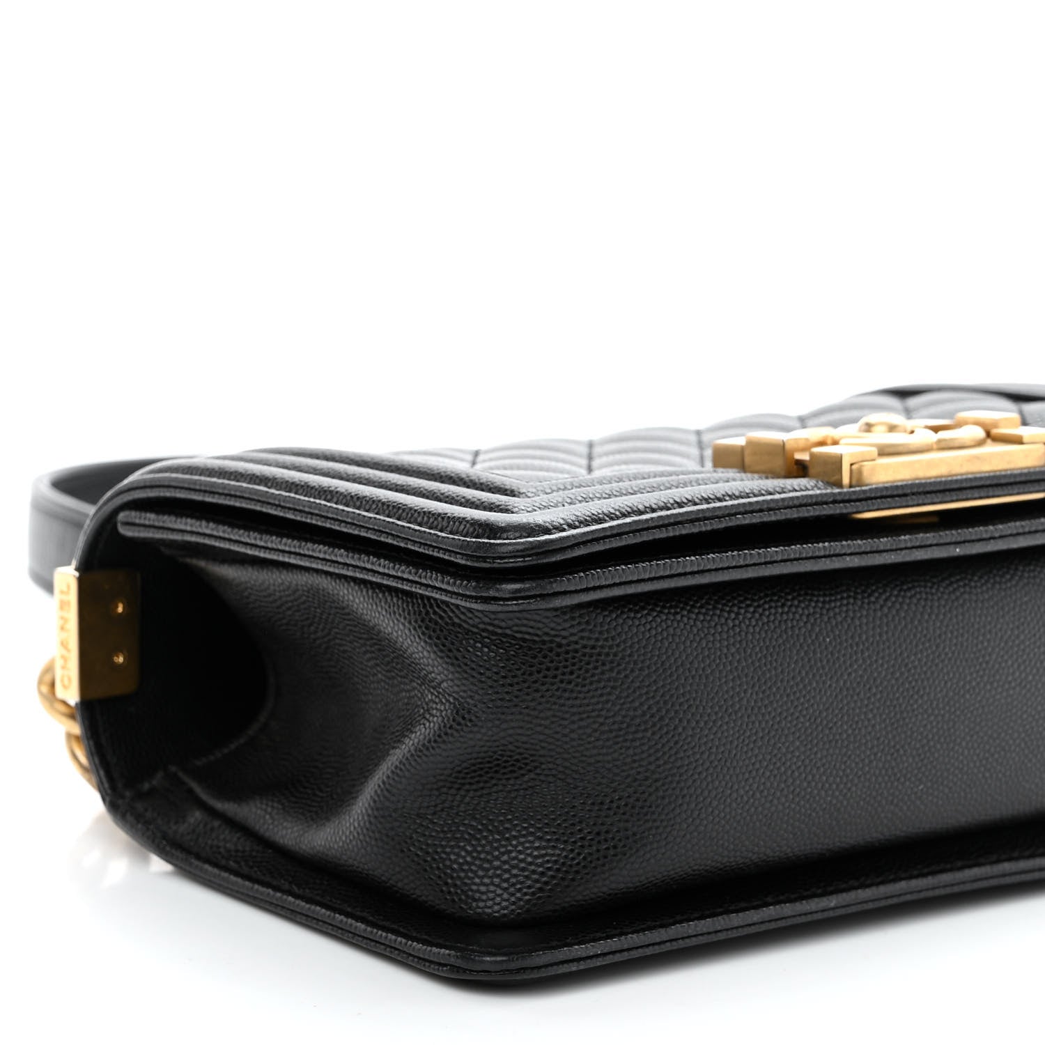 Chanel Caviar Quilted Small Boy Flap Black 9 of 11