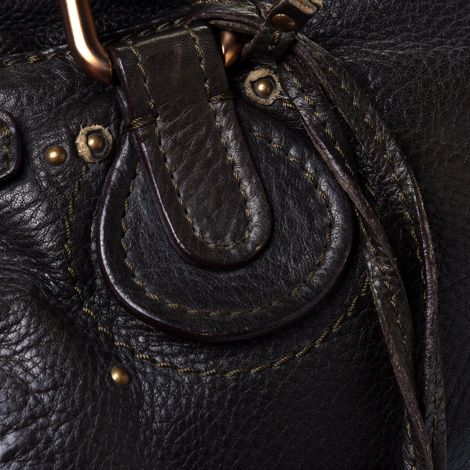 Chloe Calfskin Medium Paddington Satchel Black 5 of 9