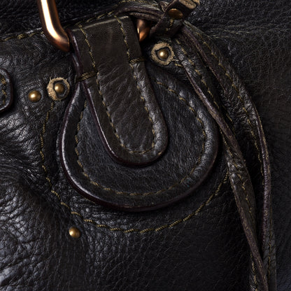 Chloe Calfskin Medium Paddington Satchel Black 5 of 9