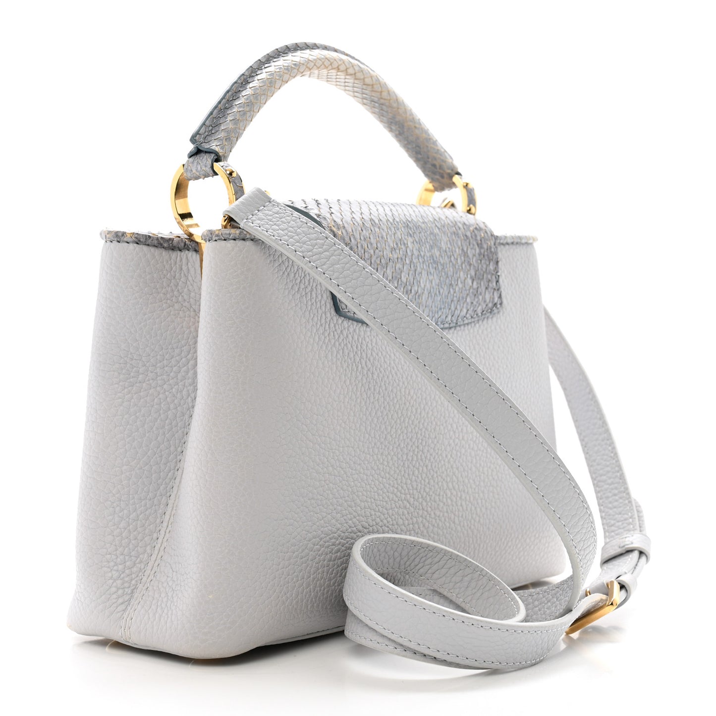 Taurillon Snakeskin Capucines BB
