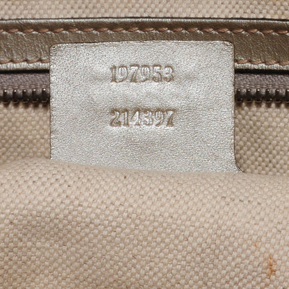 Gucci Imprime Monogram Medium Joy Tote Silver 6 of 9