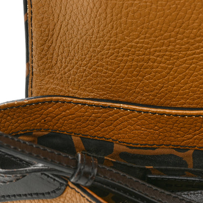 Burberry Haymarket Check Animal Print Maydown Crossbody Bag Brown 12 of 12