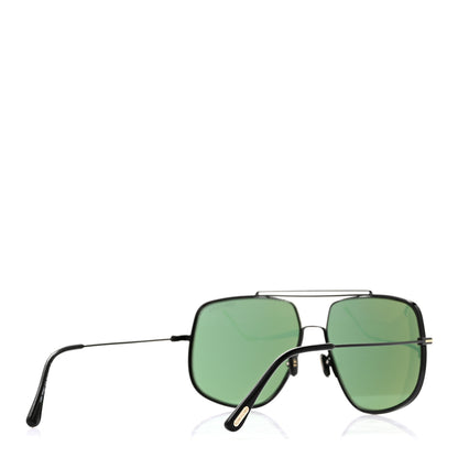 Tom Ford Metal Liam Sunglasses TF927 Green Black 4 of 5