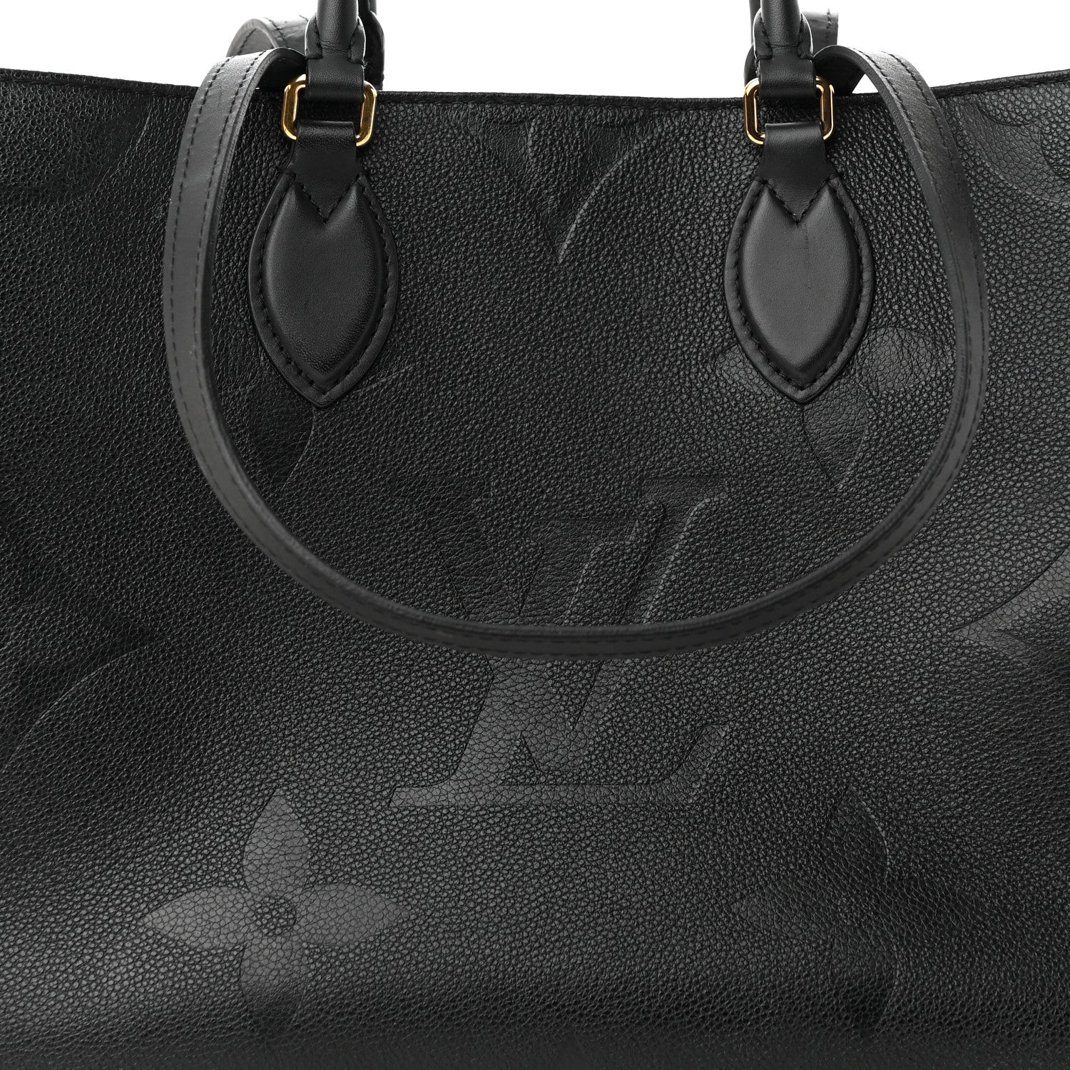 Louis Vuitton Empreinte Monogram Giant Onthego MM Black 7 of 15