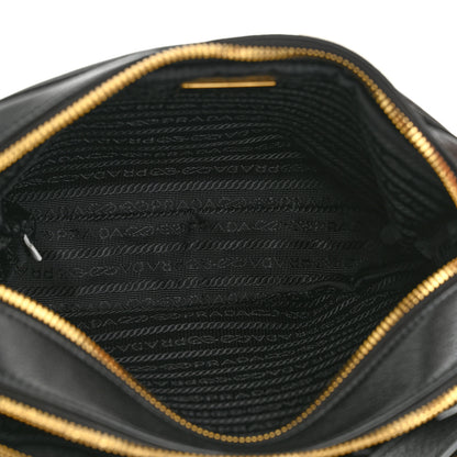 Prada Vitello Phenix Camera Bag Black 6 of 12
