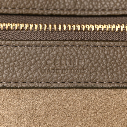 Celine Soft Grained Calfskin Medium Belt Cabas Phantom Taupe 6 of 14