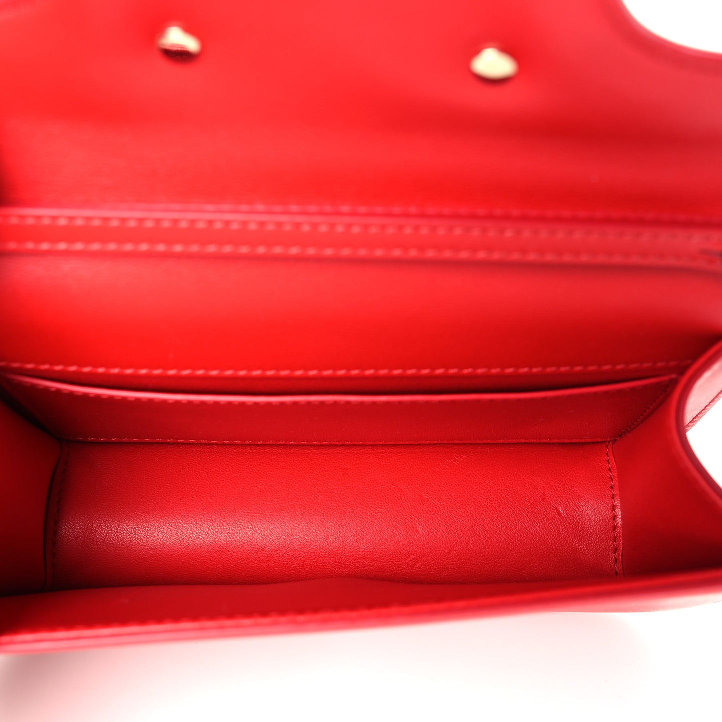 Calfskin Enamel Vlogo Small Loco Shoulder Bag Rouge Pur