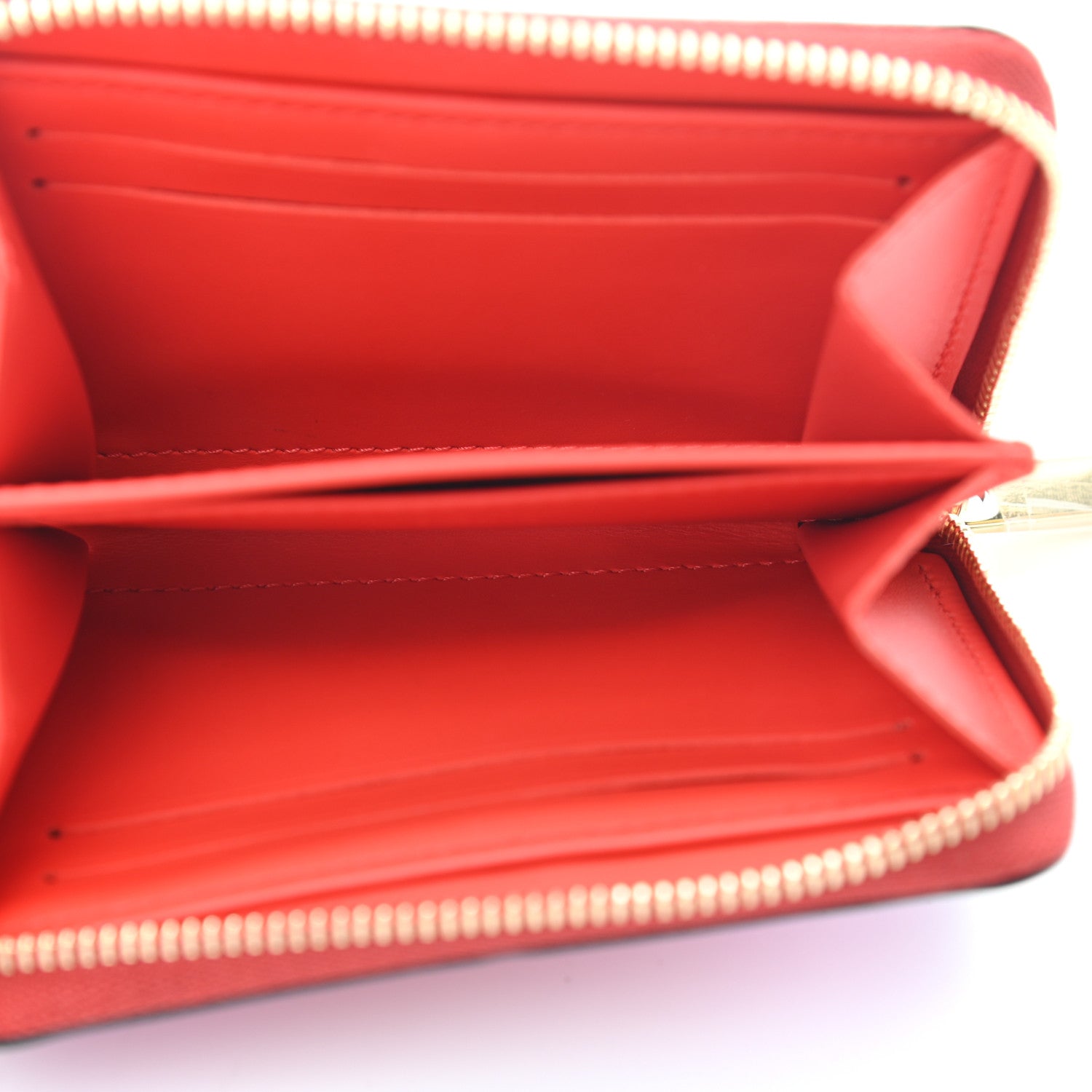 Louis Vuitton Metallic Vernis Degrade Zippy Coin Purse Pink Red 5 of 6