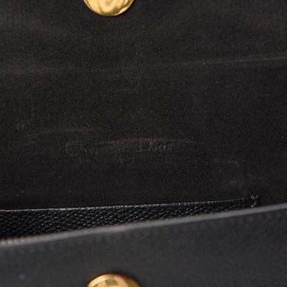 Christian Dior Grained Calfskin Saddle Belt Bag Black 6 of 11
