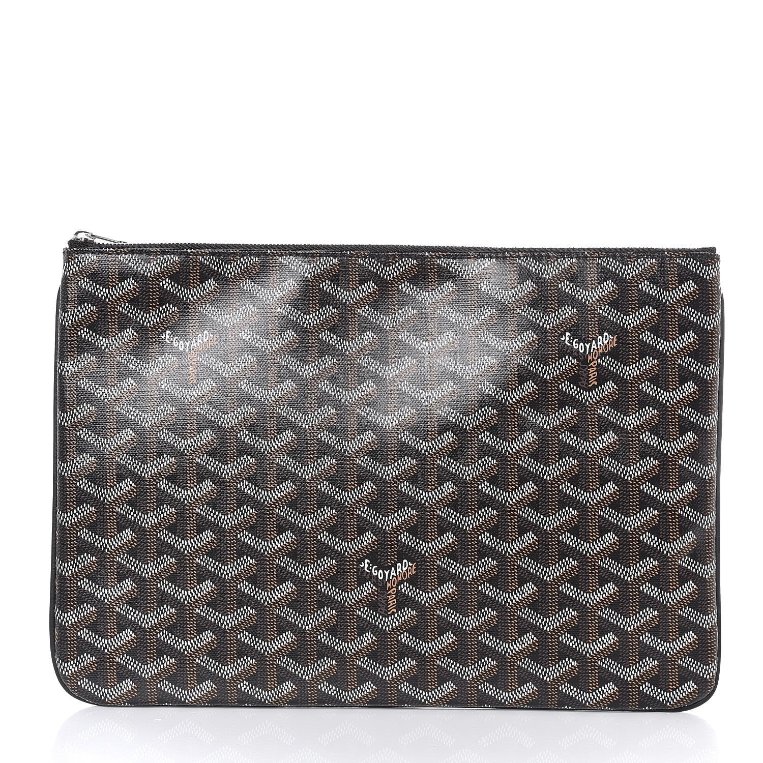 Goyard Goyardine Senat Pochette MM Black 1 of 8