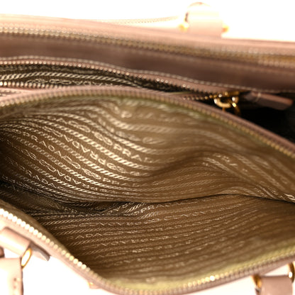 Prada Saffiano Small Galleria Double Zip Tote Cammeo 6 of 16
