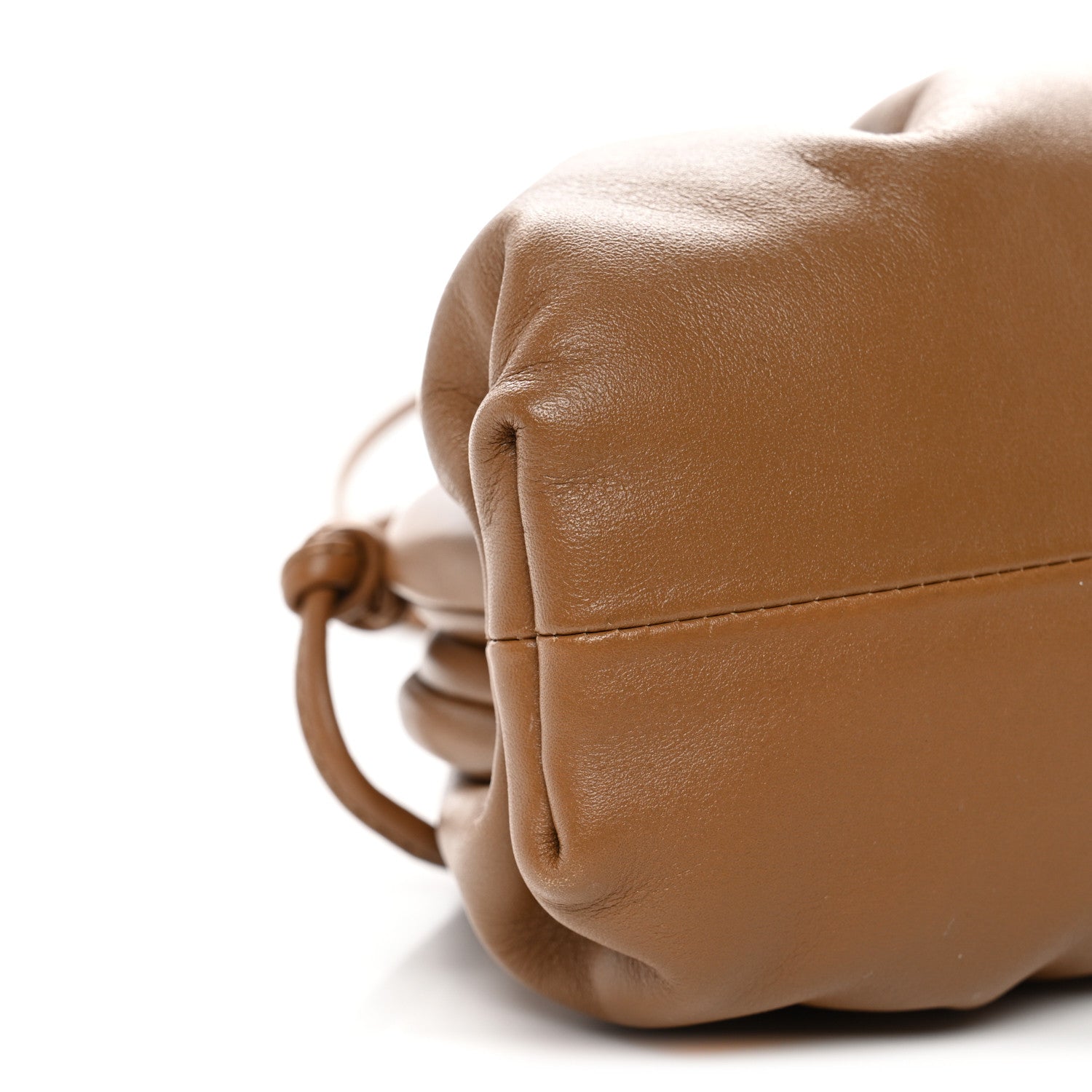 Bottega Veneta Butter Calfskin The Mini Pouch Camel 9 of 10