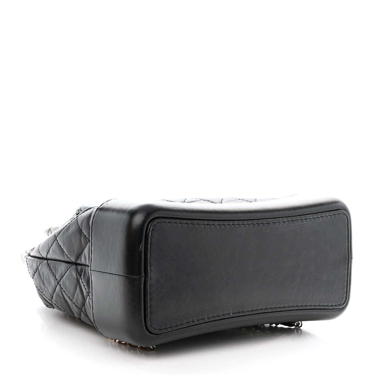 Chanel Aged Calfskin Quilted Gabrielle Backpack Black 4 of 11