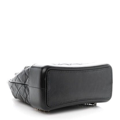 Chanel Aged Calfskin Quilted Gabrielle Backpack Black 4 of 11