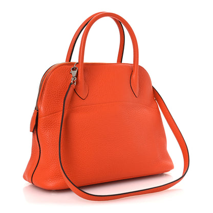 Hermes Taurillon Clemence Bolide 31 Orange Orange 3 of 12