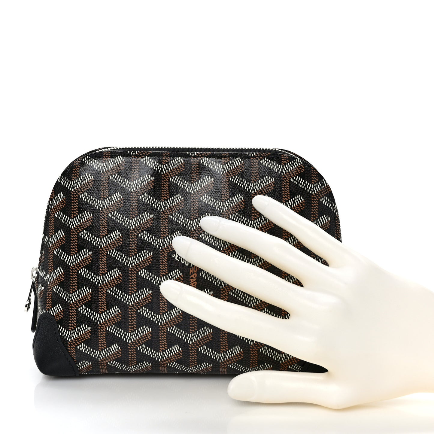 Goyardine Vendome Toiletry Pouch Black