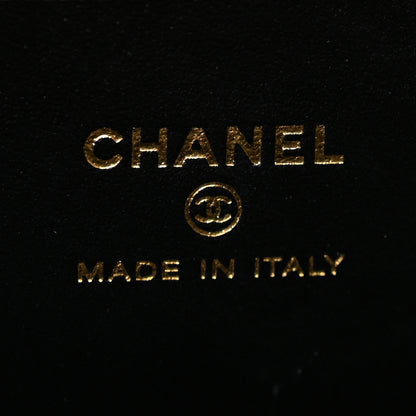 Chanel Calfskin Crocodile Embossed Crococo Exoticoco Long Vanity With Chain Black 6 of 12