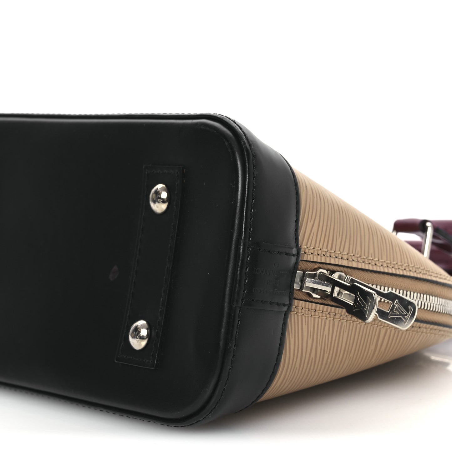 Epi Tri-Color Alma BB Vanilla Fuchsia Black