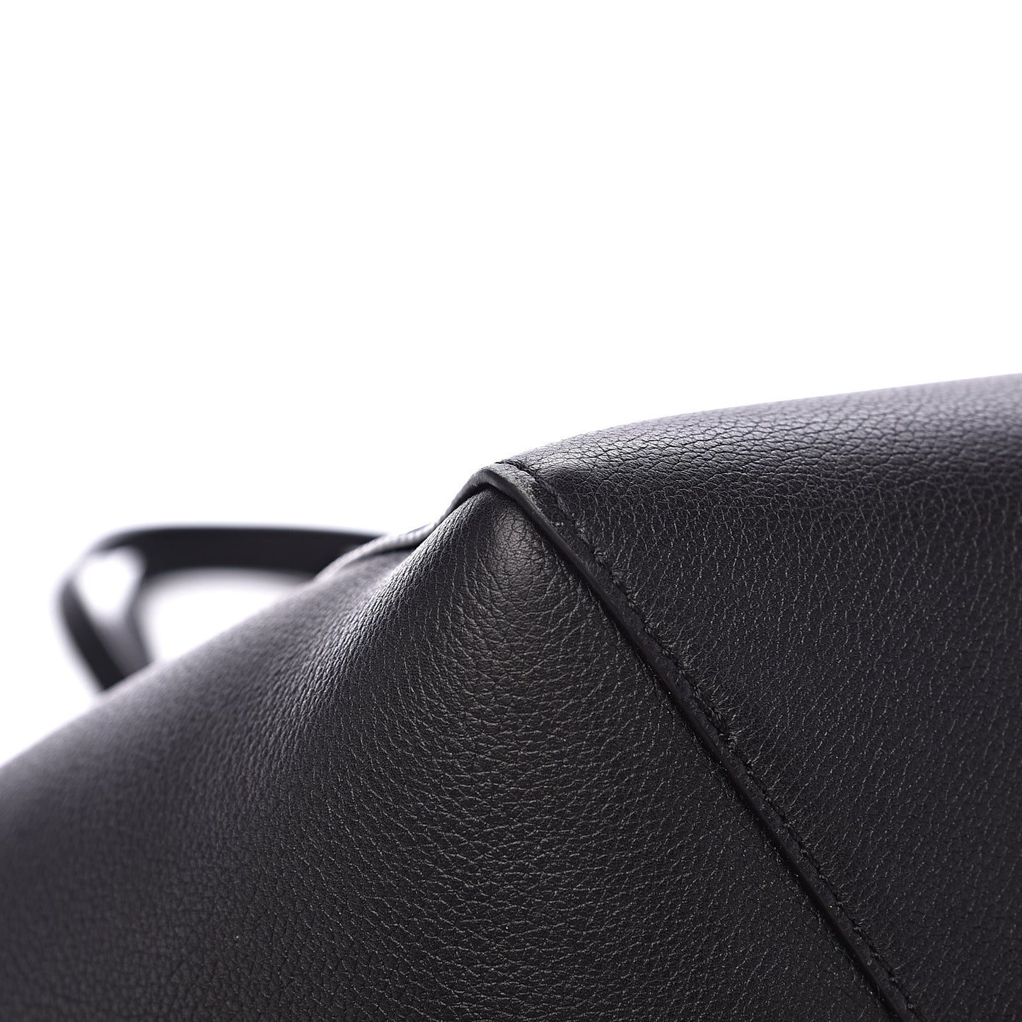 Calfskin Lockme Cabas Black