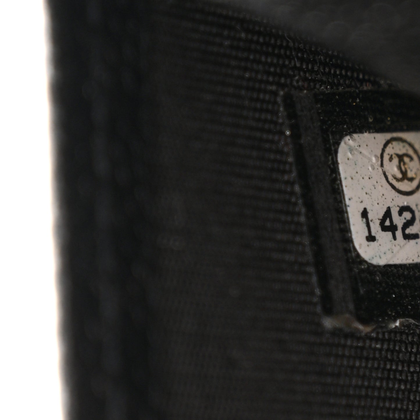 Caviar Sevruga Wallet on Chain WOC Black
