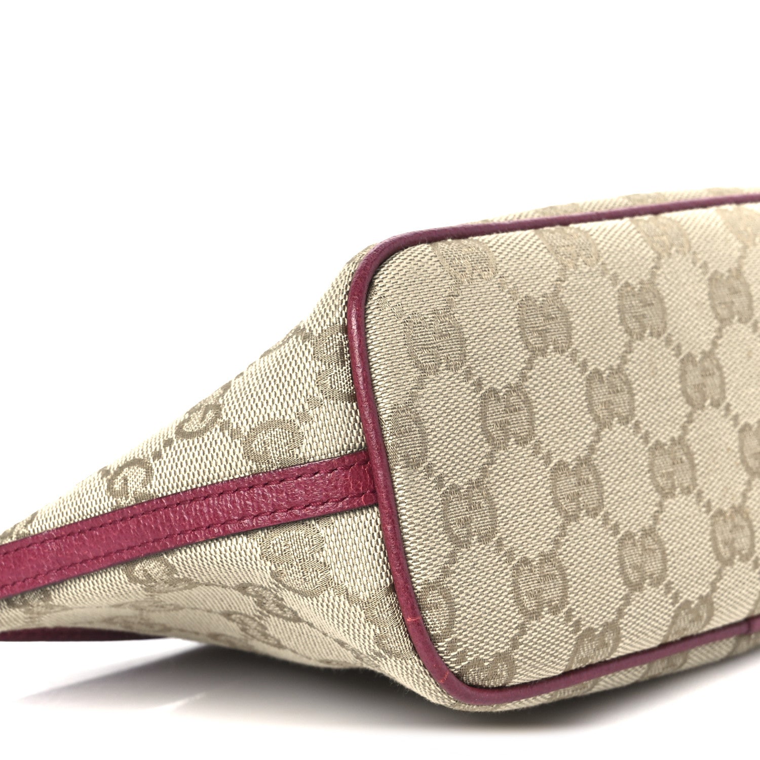 Gucci Monogram Boat Pochette Dark Pink 10 of 11