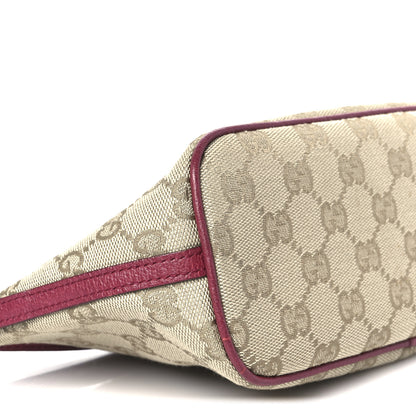 Gucci Monogram Boat Pochette Dark Pink 10 of 11