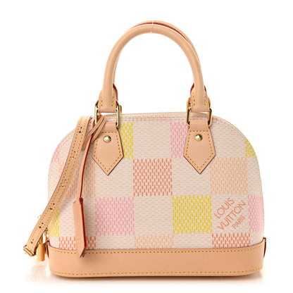 Louis Vuitton Damierlicious Alma BB Rose Peach 1 of 9