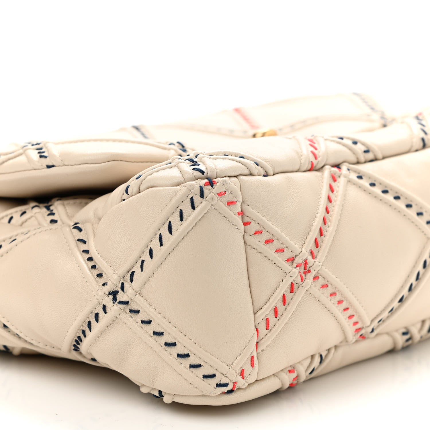 Chanel Lambskin Mixed Fibers Quilted Medium Chanel 19 Flap Beige 9 of 11
