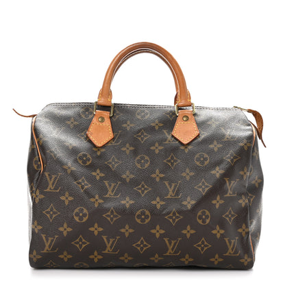 Louis Vuitton Monogram Speedy 30 1 of 12