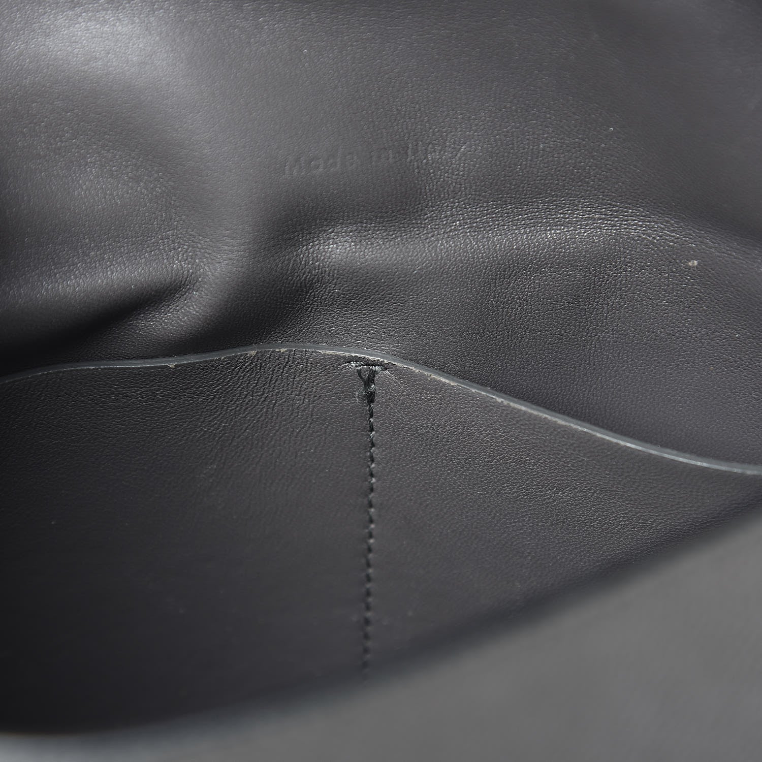 Celine Grained Calfskin Medium Trotteur Taupe 15 of 15