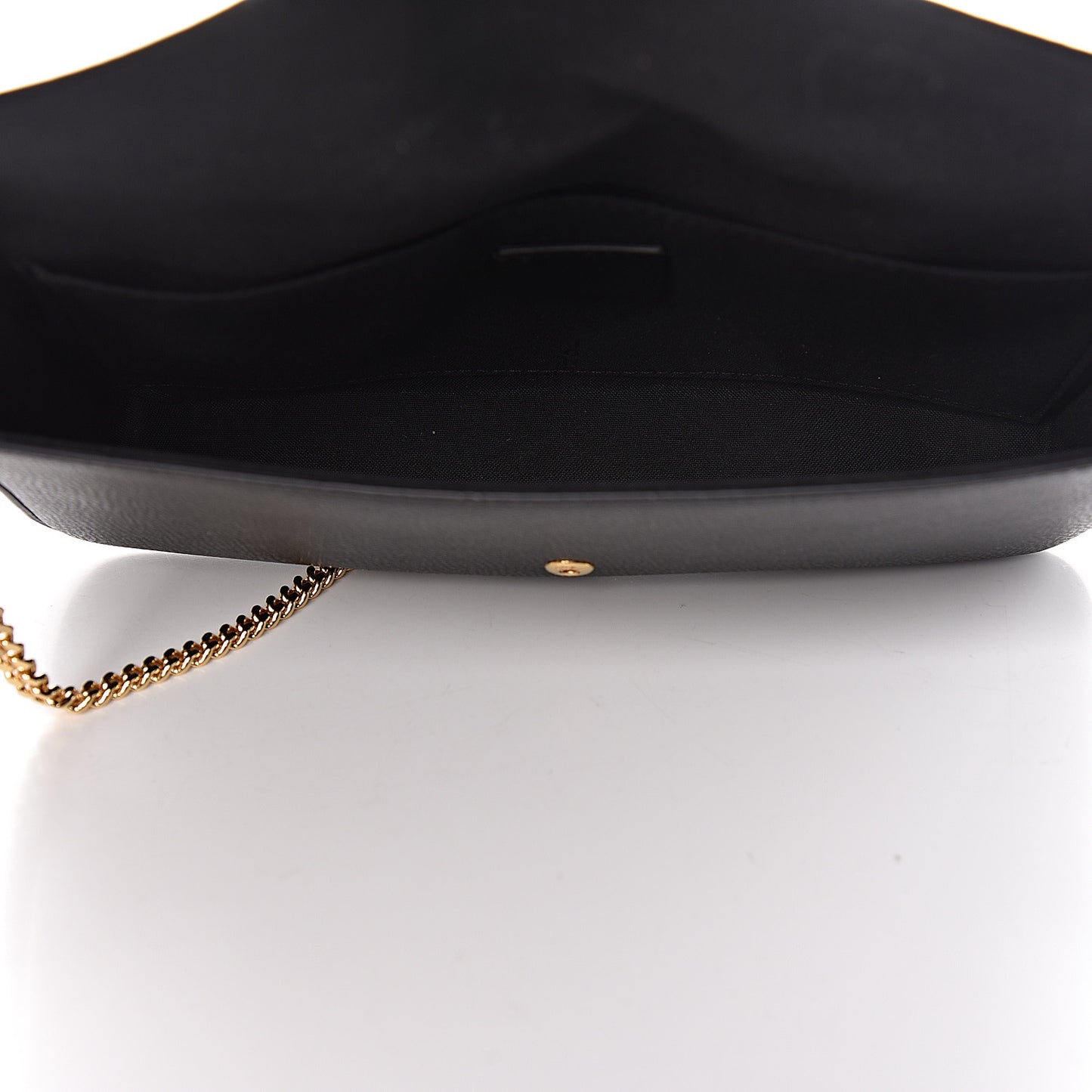 Vitello Cruise F is Fendi Envelope Wallet on Chain with Pouches Black