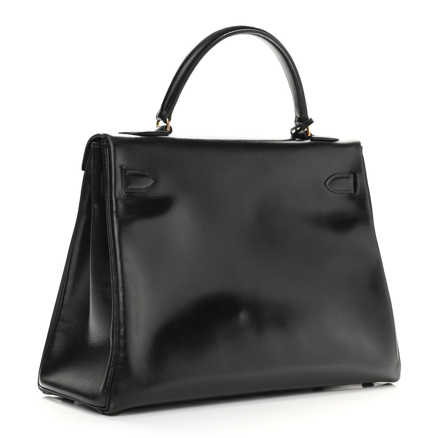 Hermes Box Kelly Retourne 32 Black 3 of 17