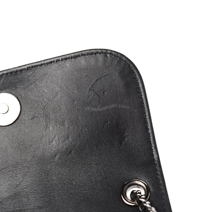 Christian Louboutin Calfskin Spikes Sweety Charity Crossbody Bag Black 7 of 10