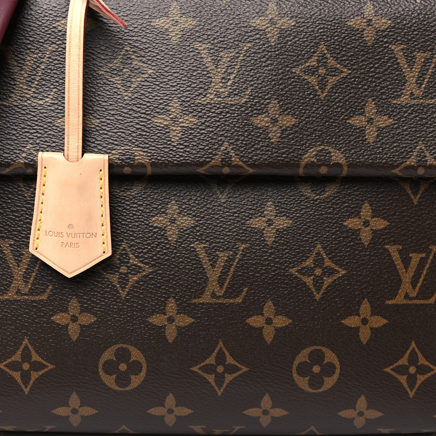 Louis Vuitton Monogram Cluny BB Bordeaux Fuchsia 7 of 9