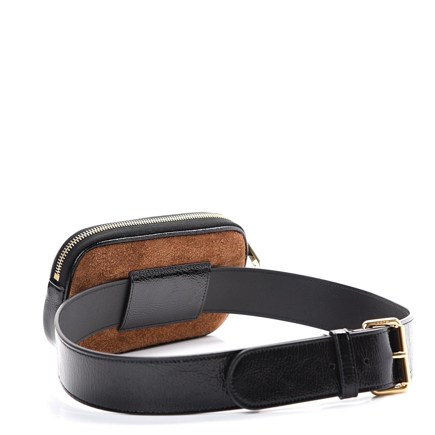 Suede Patent Ophidia Belted iPhone Case 85 34 Nocciola Black