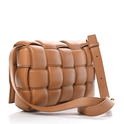 Bottega Veneta Nappa Maxi Intreccio Padded Cassette Crossbody Bag Caramel 2 of 7