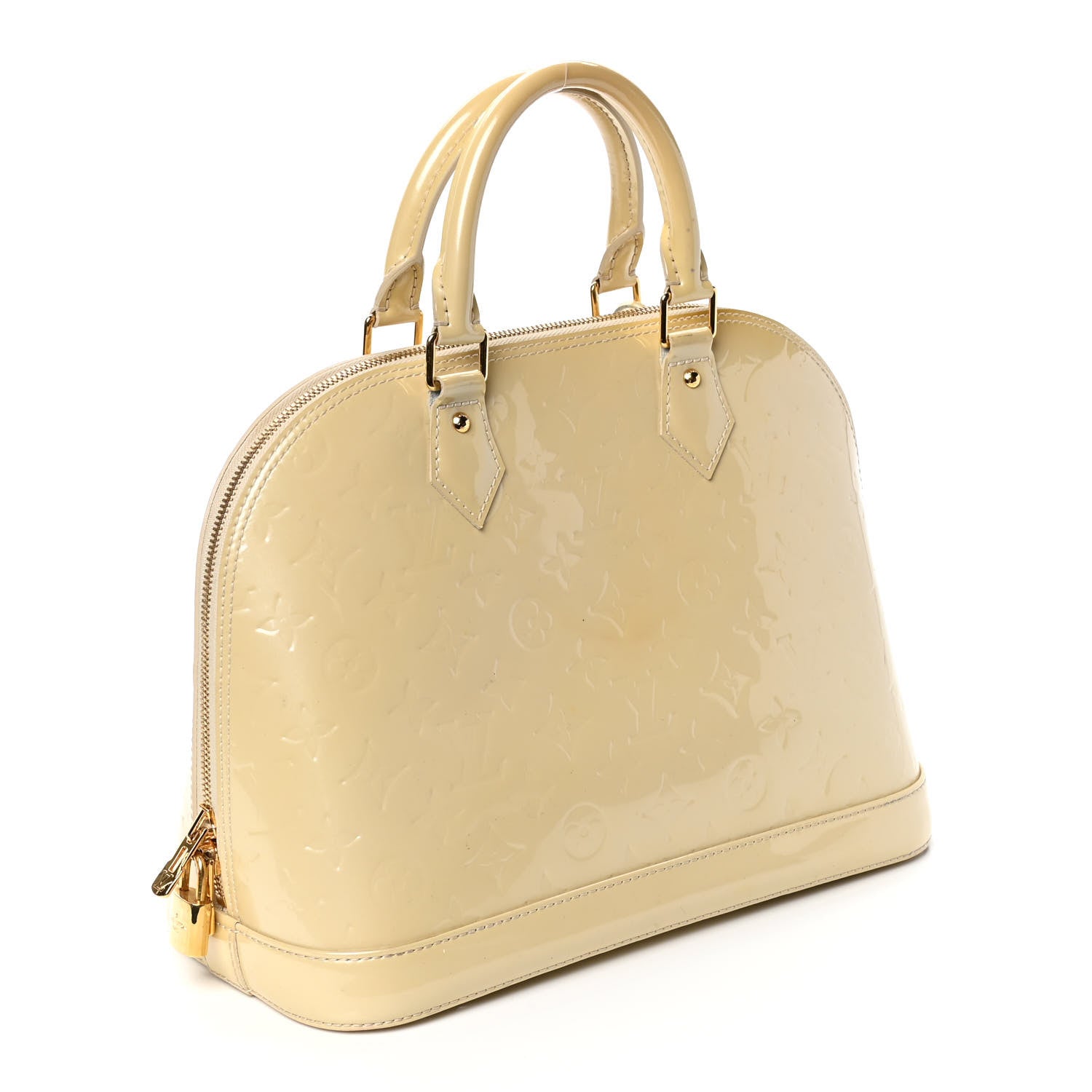 Louis Vuitton Vernis Alma PM Blanc Corail 3 of 6