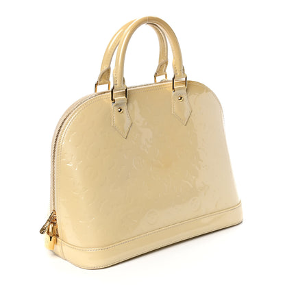 Louis Vuitton Vernis Alma PM Blanc Corail 3 of 6