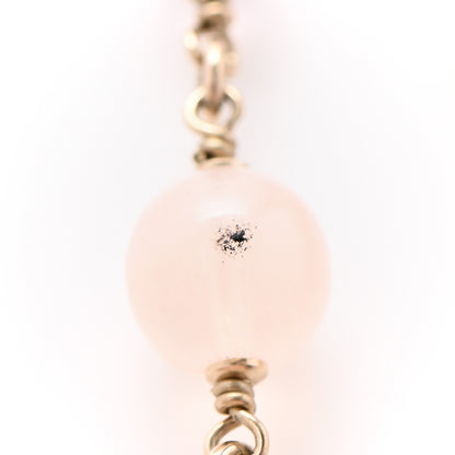 Chanel Pearl Beaded Enamel CC Long Necklace Gold 6 of 11