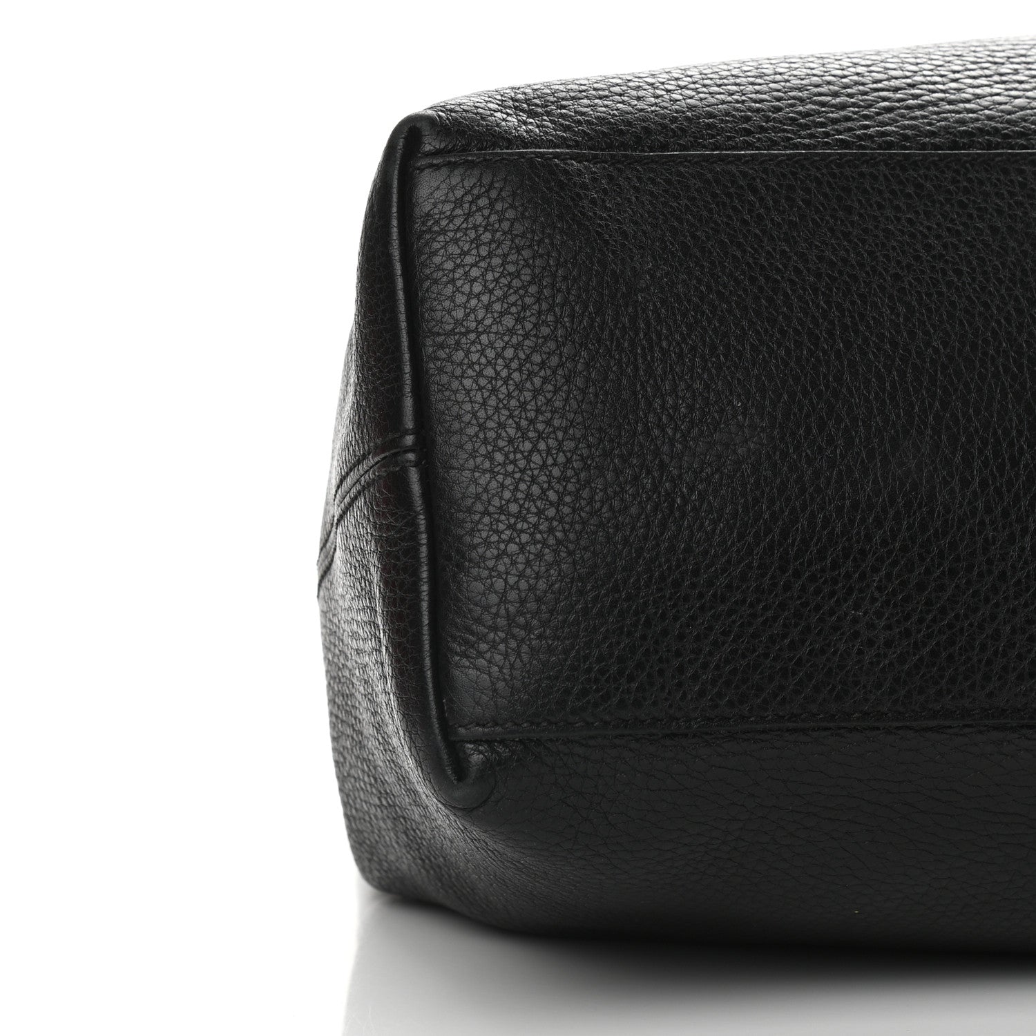 Gucci Pebbled Calfskin Medium Soho Chain Shoulder Bag Black 8 of 13