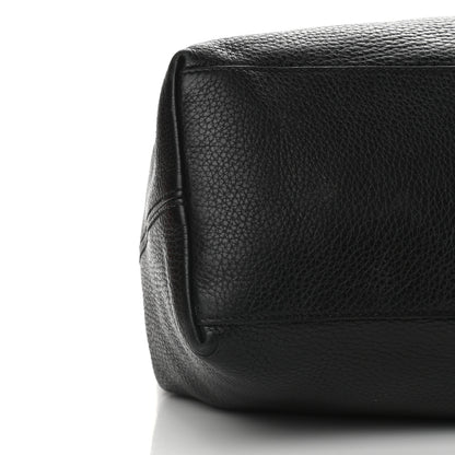 Gucci Pebbled Calfskin Medium Soho Chain Shoulder Bag Black 8 of 13