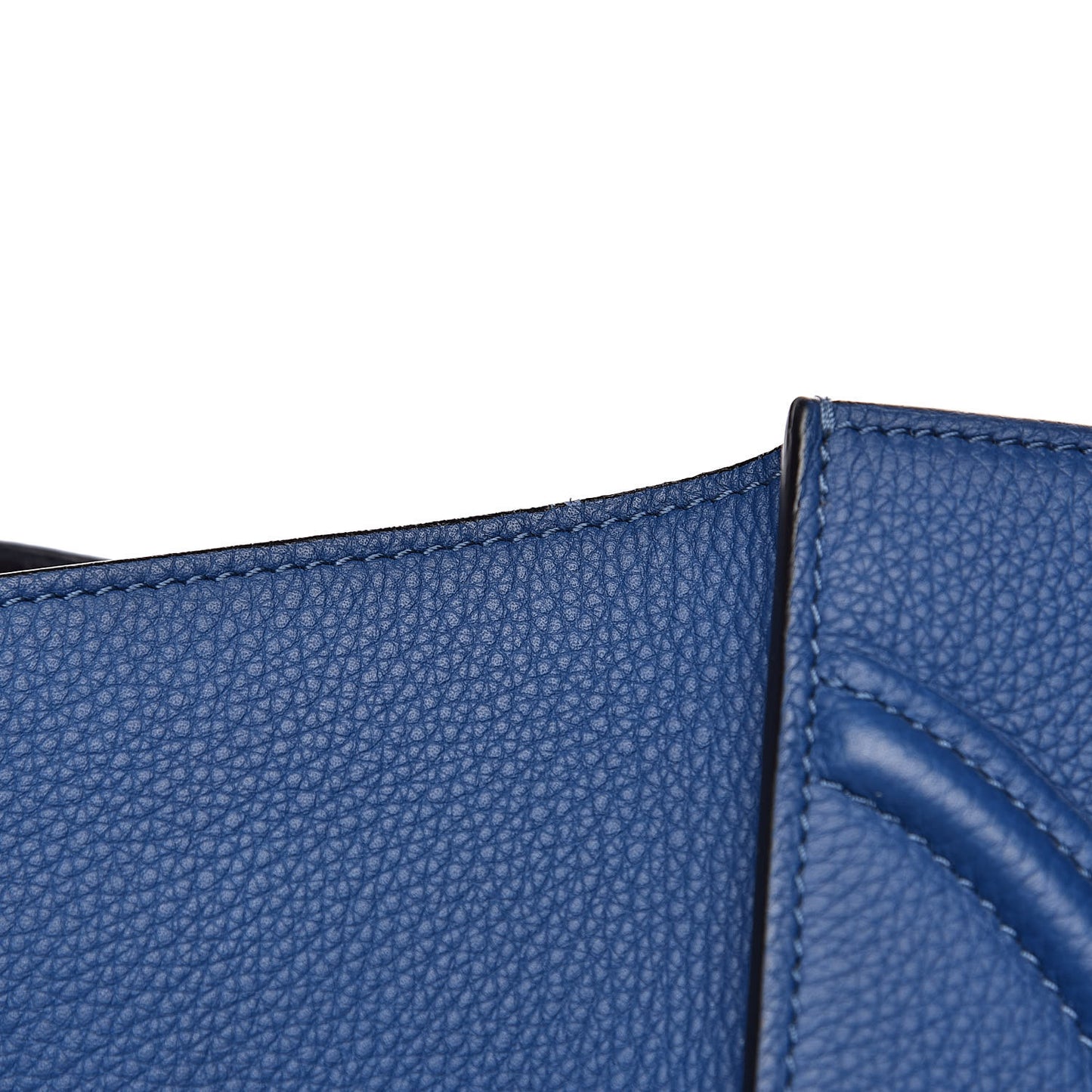 Grained Calfskin Medium Phantom Luggage Deepsea