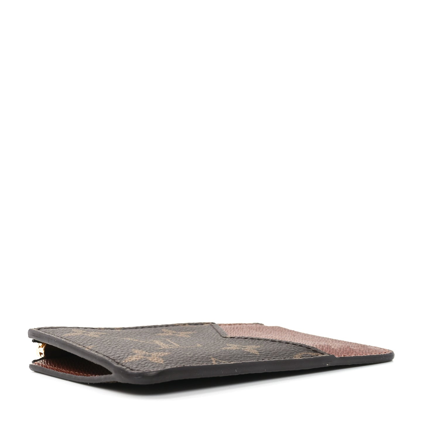 Monogram Zipped Romy Card Holder