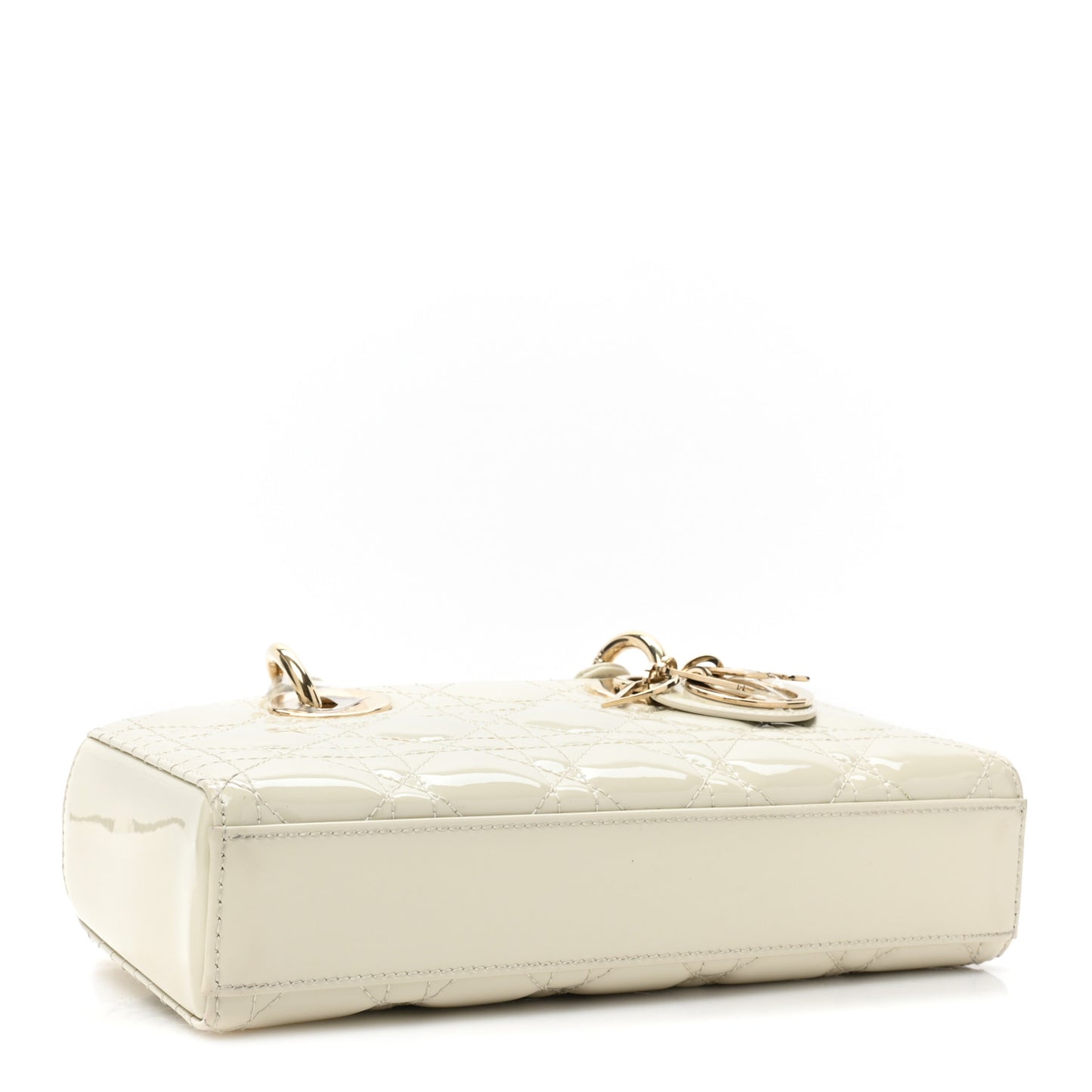 Patent Cannage Small Lady D-Joy White