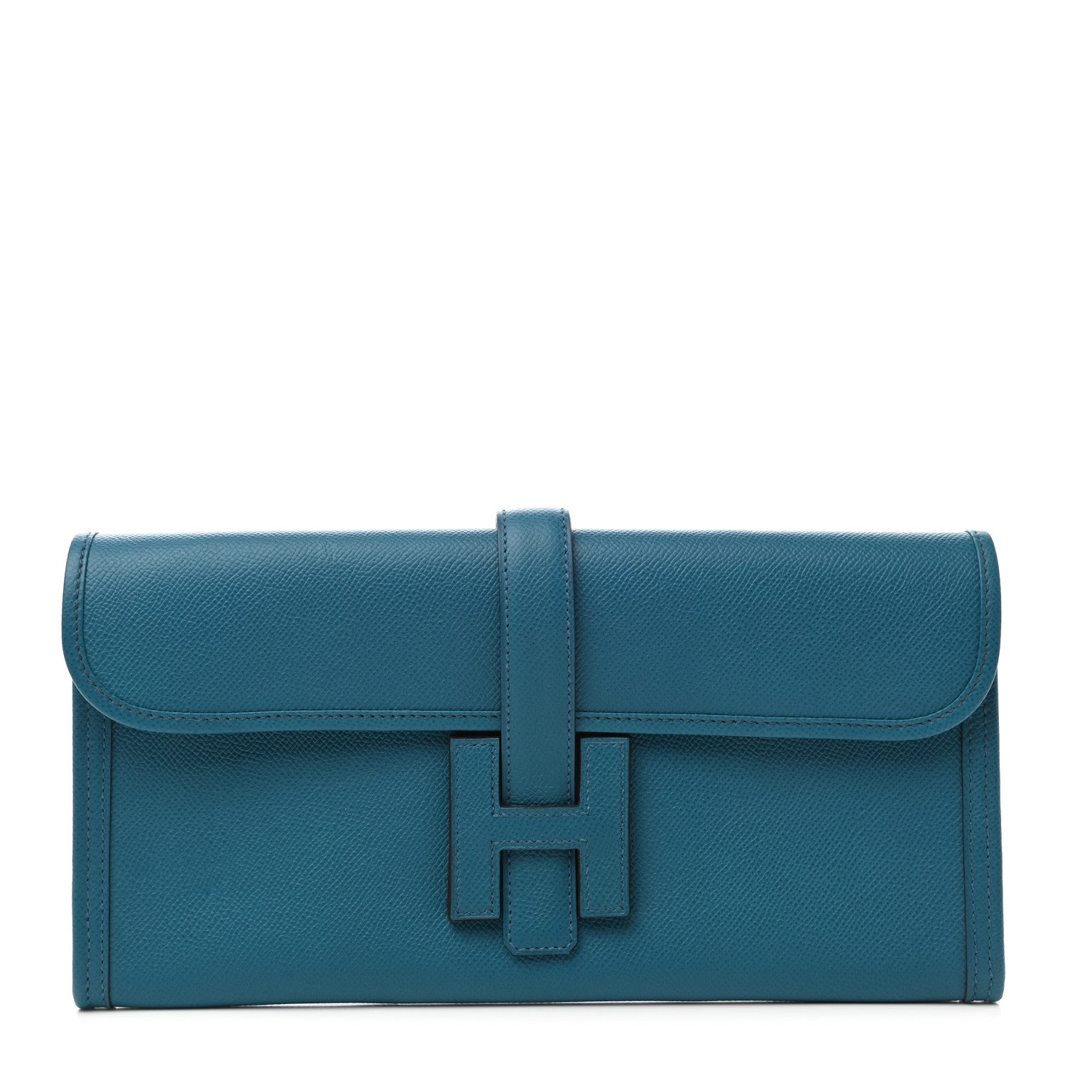 Hermes Epsom Jige Elan 29 Clutch Bleu Izmir 1 of 7