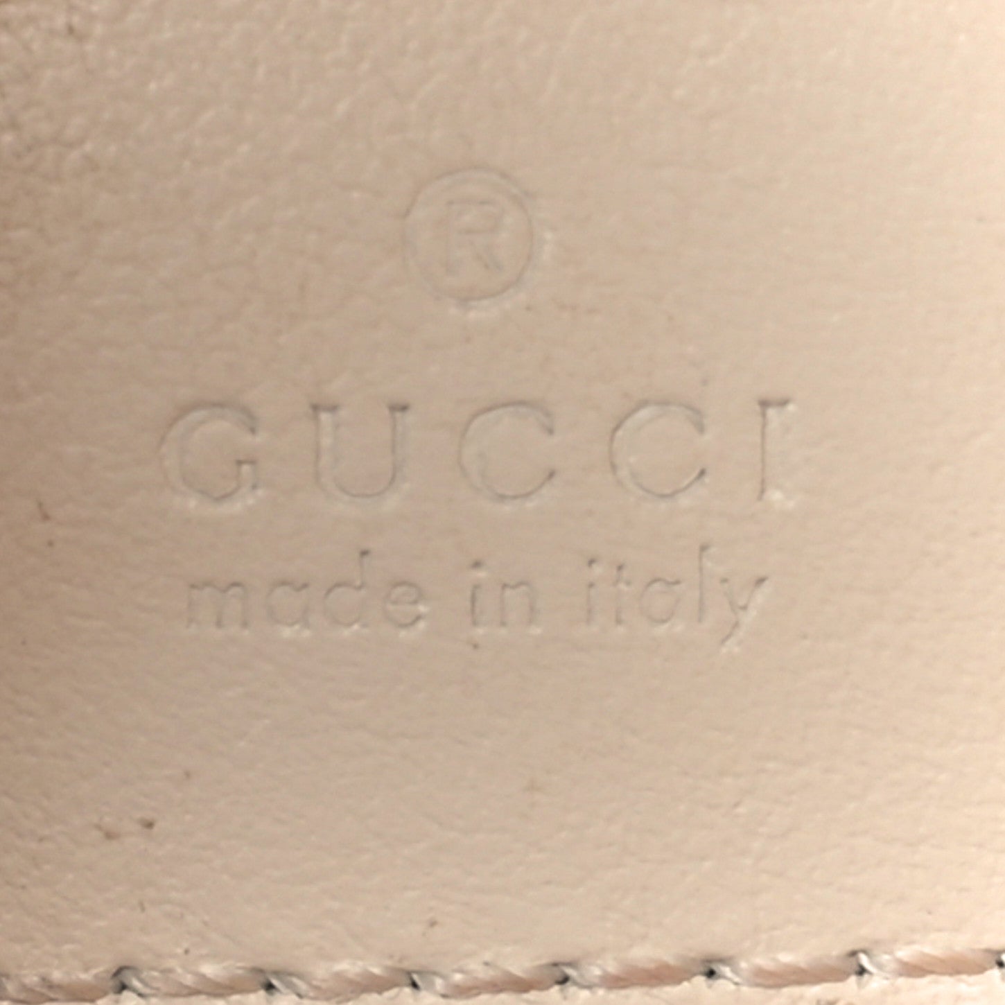 Gucci Calfskin Matelasse Mini GG Marmont 2.0 Bucket Bag White 6 of 12