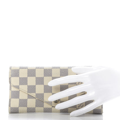 Louis Vuitton Damier Azur Josephine Wallet 2 of 11