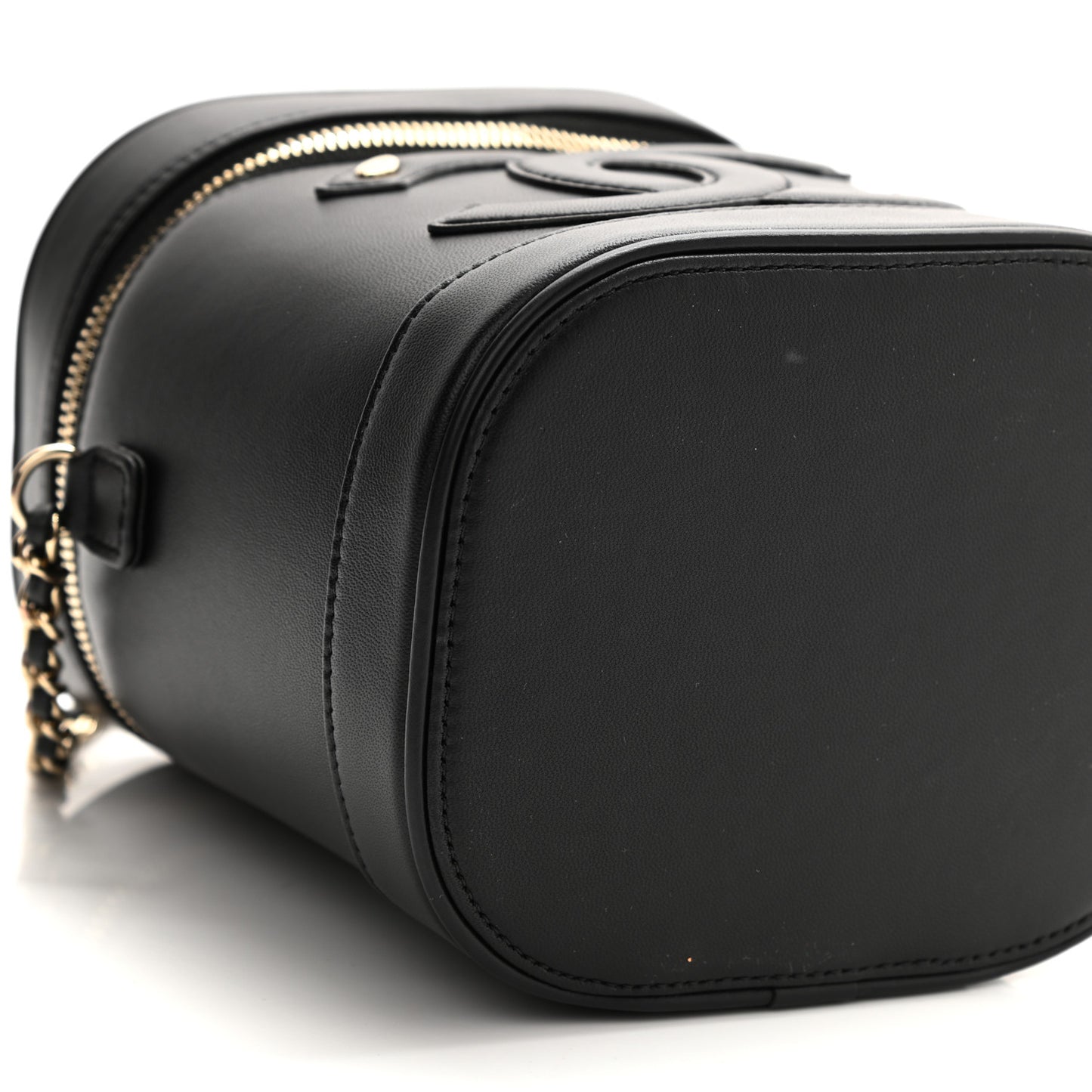Lambskin Timeless Vanity Cosmetic Case Black