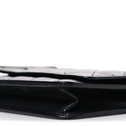 Chanel Calfskin Quilted Cambon Wallet on Chain WOC Black 11 of 11