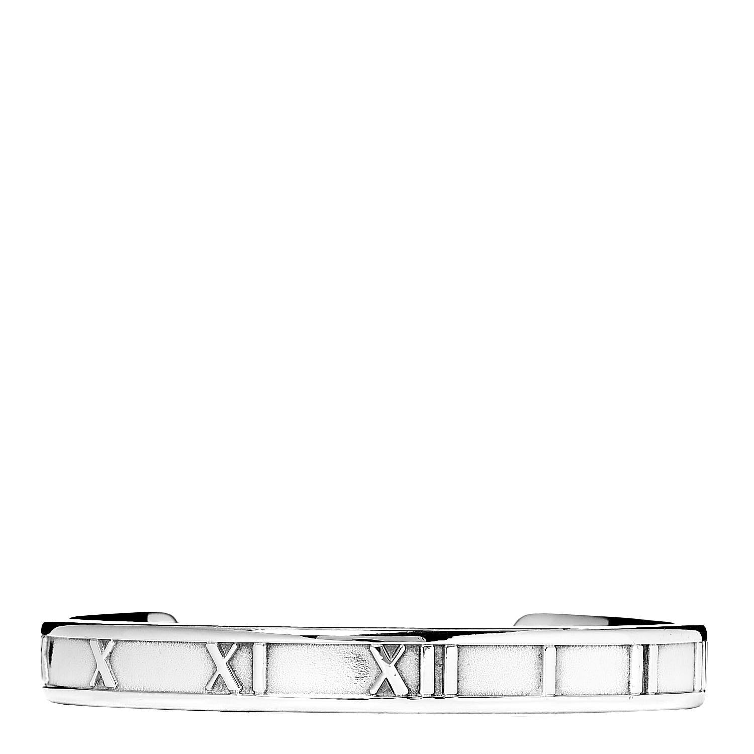 Tiffany Sterling Silver Atlas Cuff Bracelet 1 of 5